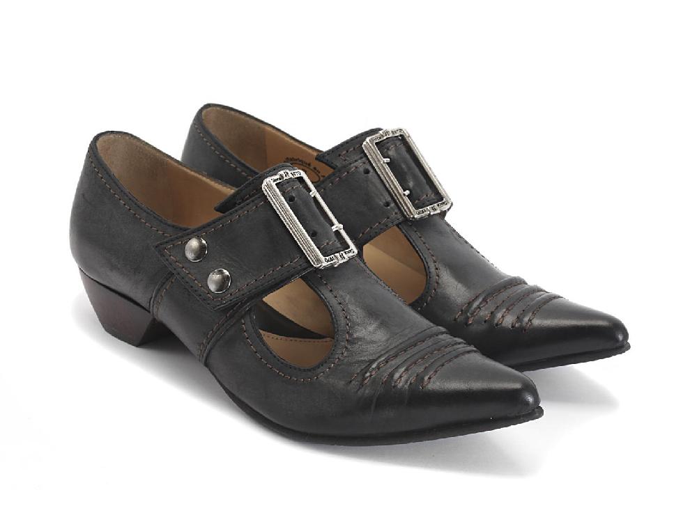 John Fluevog Pilgrim Flâneur Victorien à Boucle