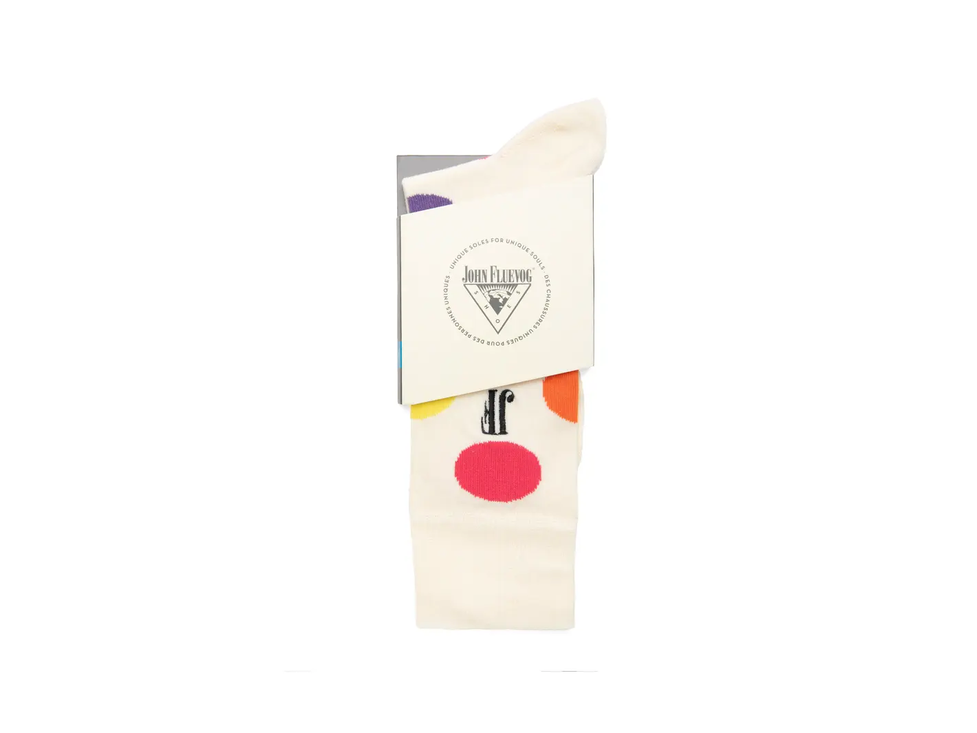 John Fluevog Pipo Vog Socks Polka Dot Socks