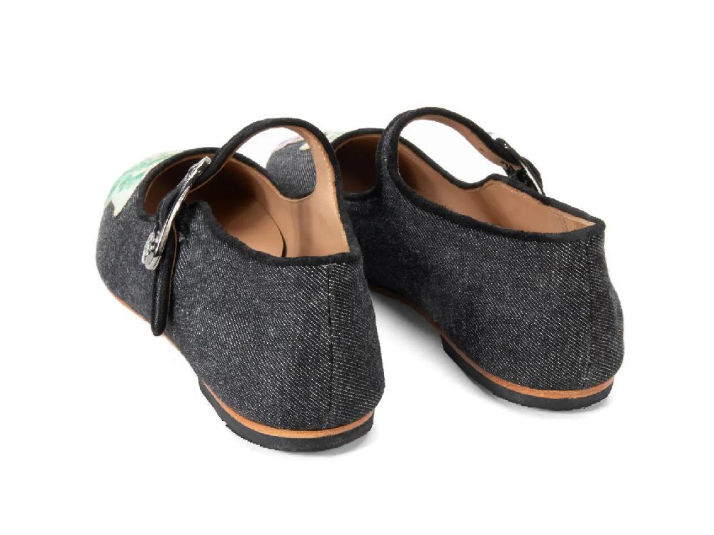 John Fluevog Pirouette Ballerine Charles IX