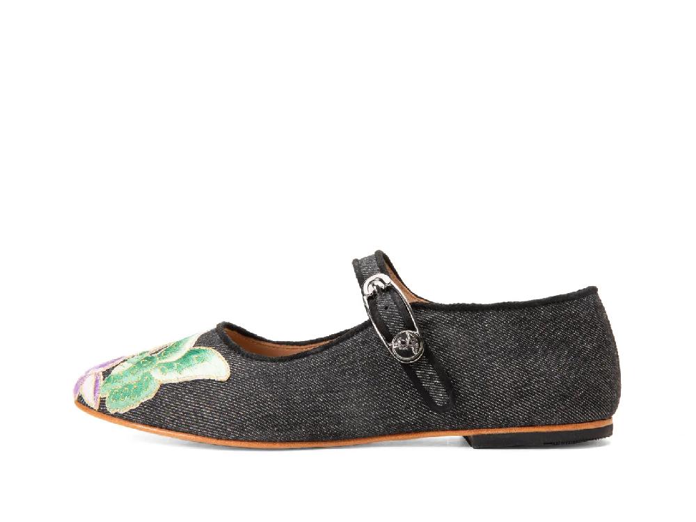 john fluevog Pirouette Ballerine Charles IX