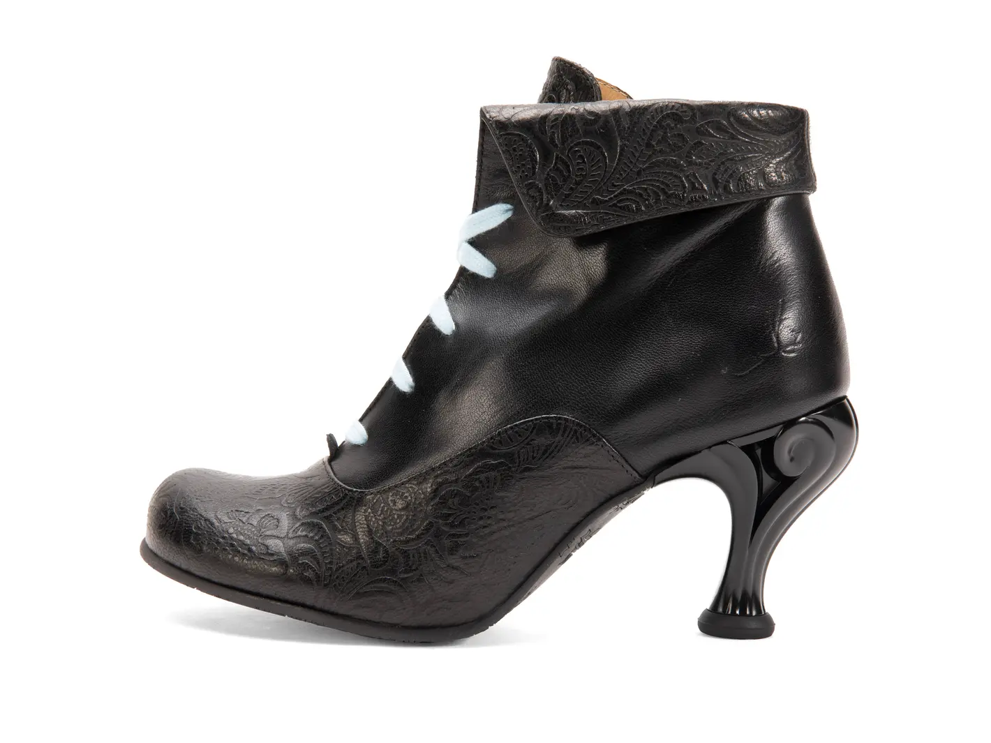 john fluevog Quasar Bottillon lacé à rebord replié