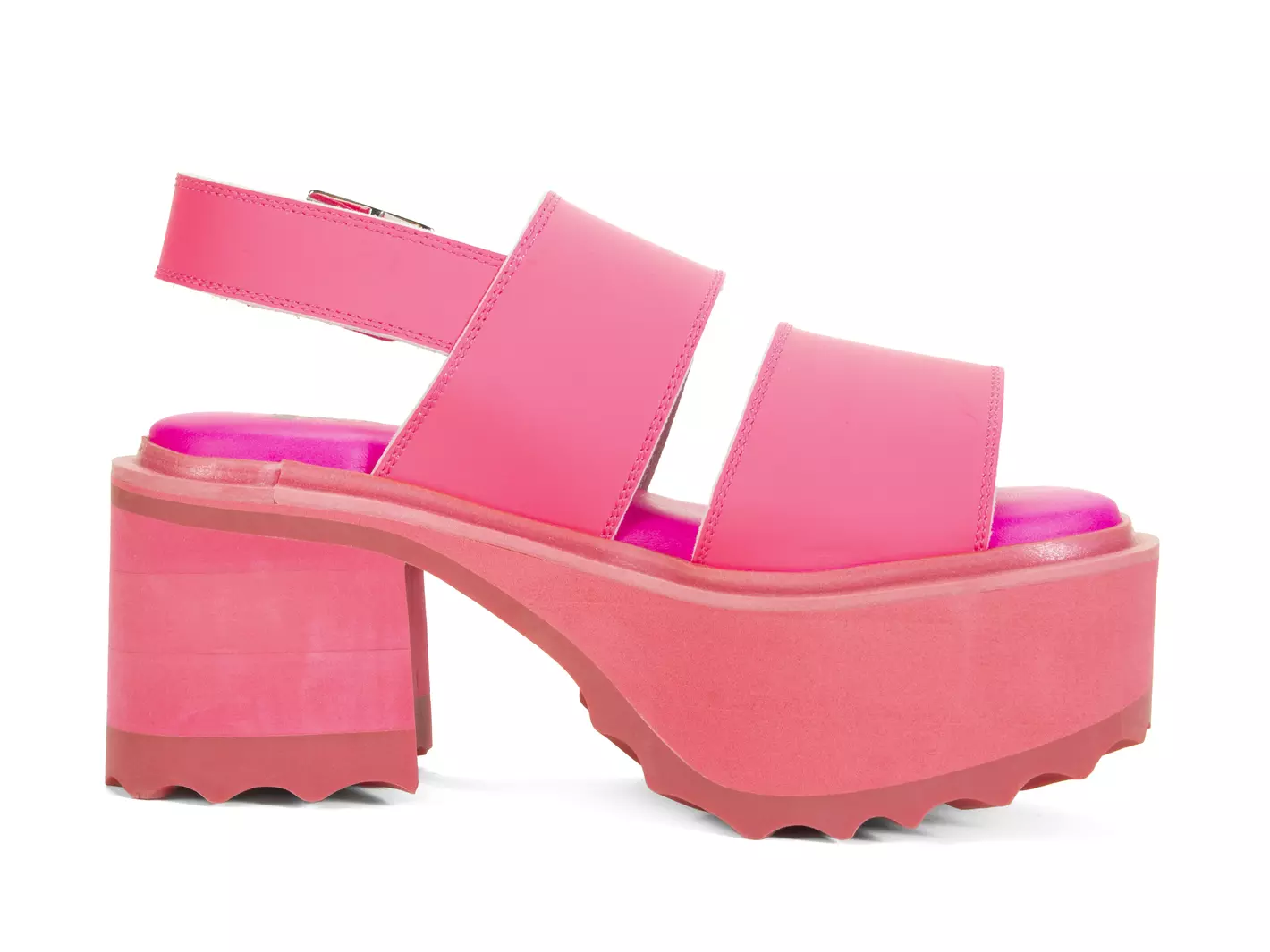 John Fluevog Razzle Sandale à Plateforme