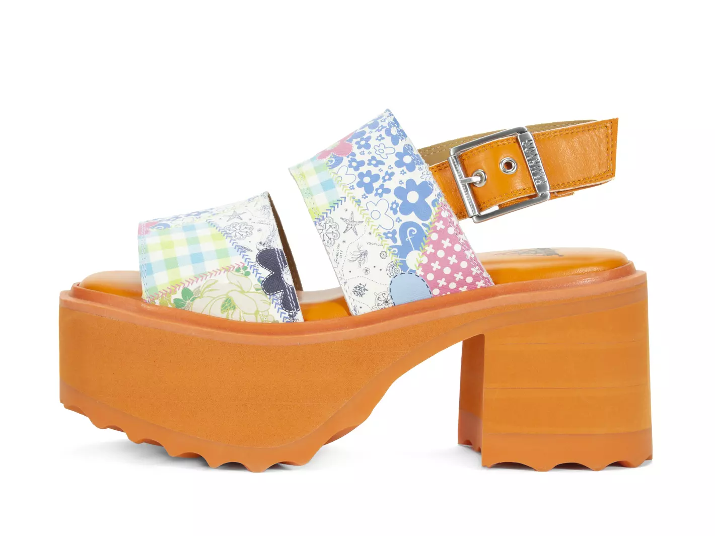 john fluevog Razzle Sandale à plateforme