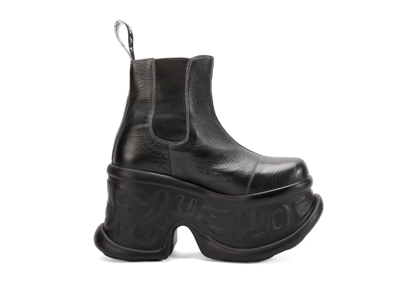 John Fluevog Reece Bottillon Cambré à Plateforme