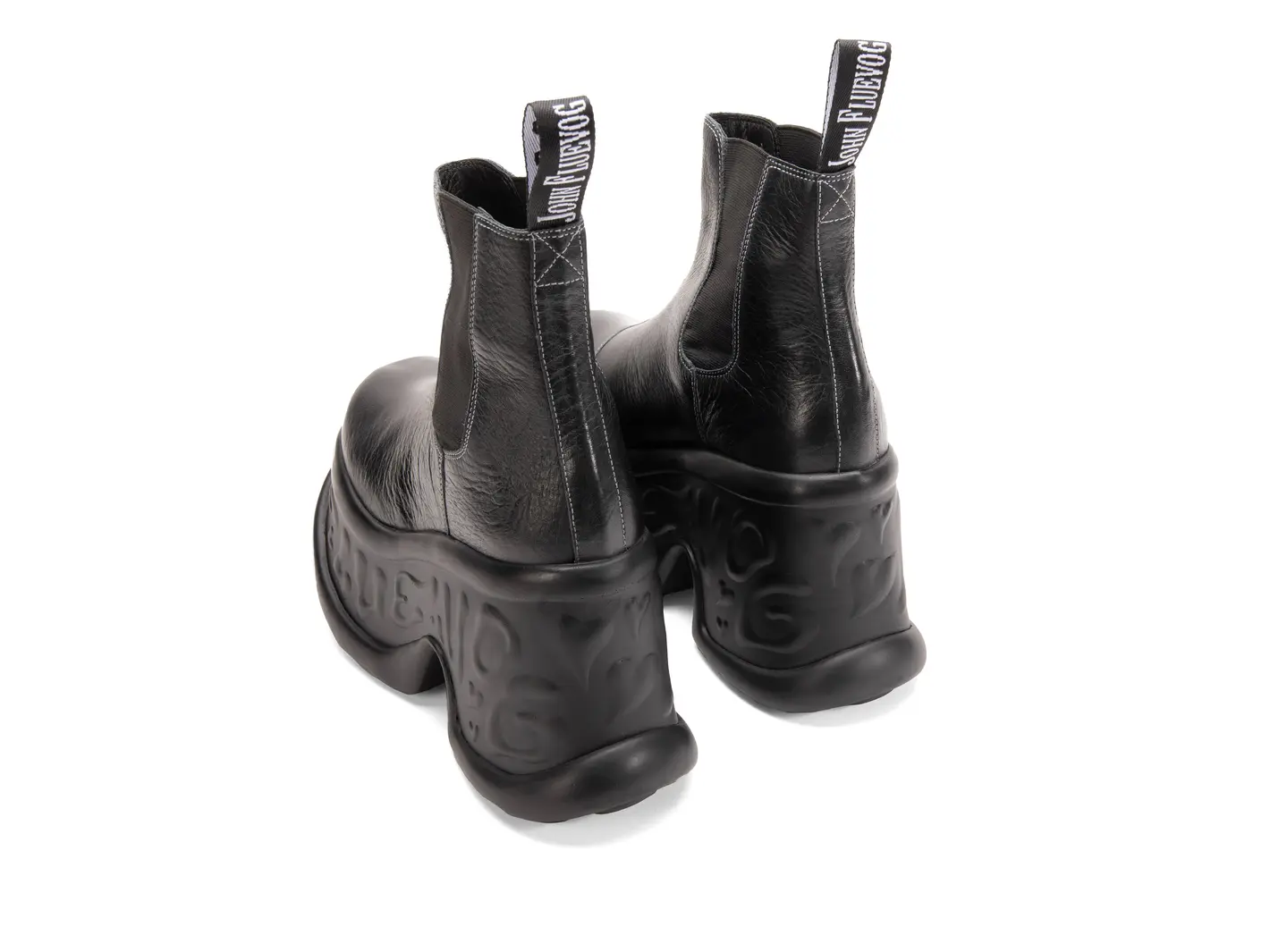 John Fluevog Reece Bottillon Cambré à Plateforme