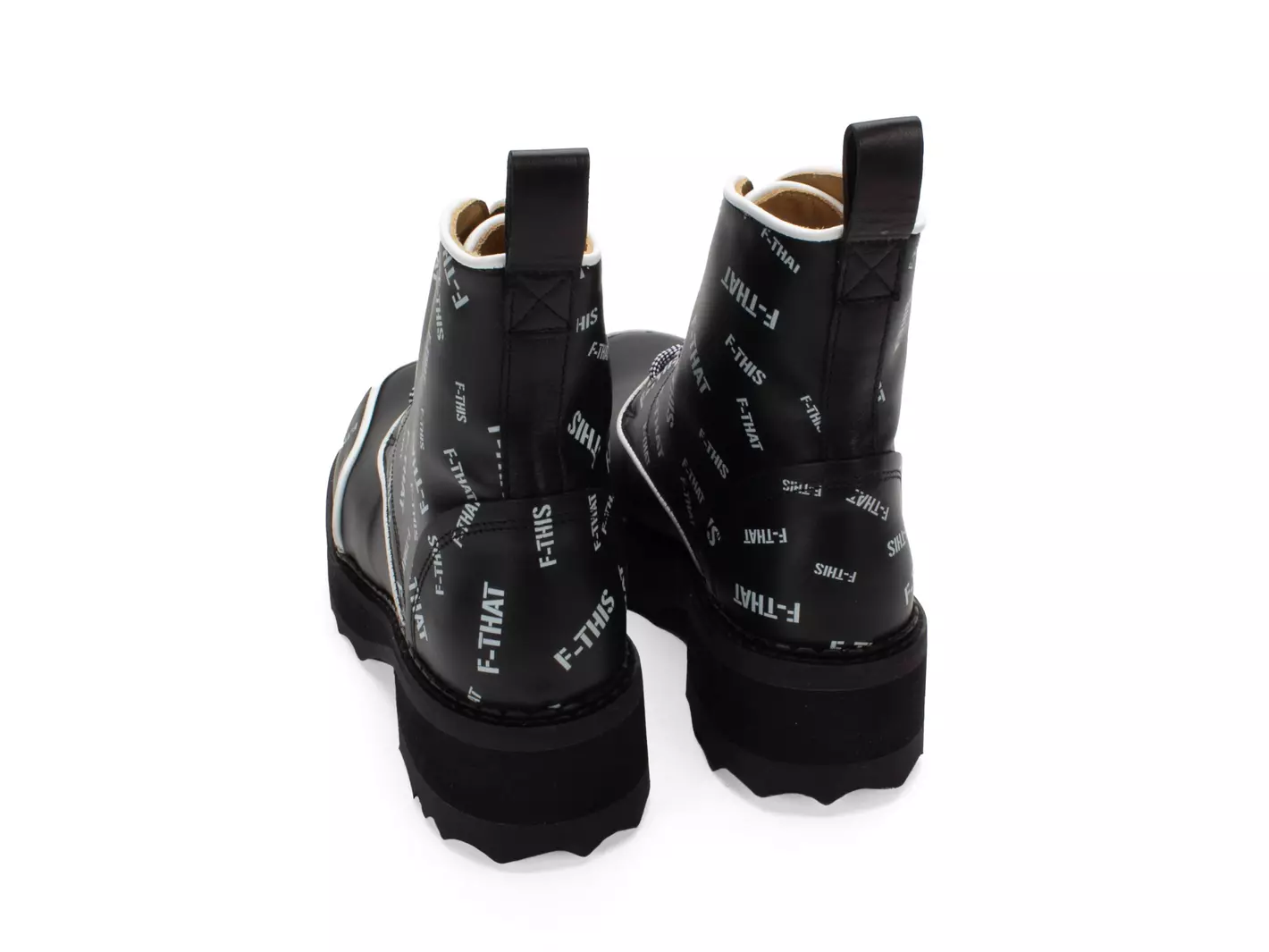 John Fluevog Revna Bottine Lacée à Plateforme