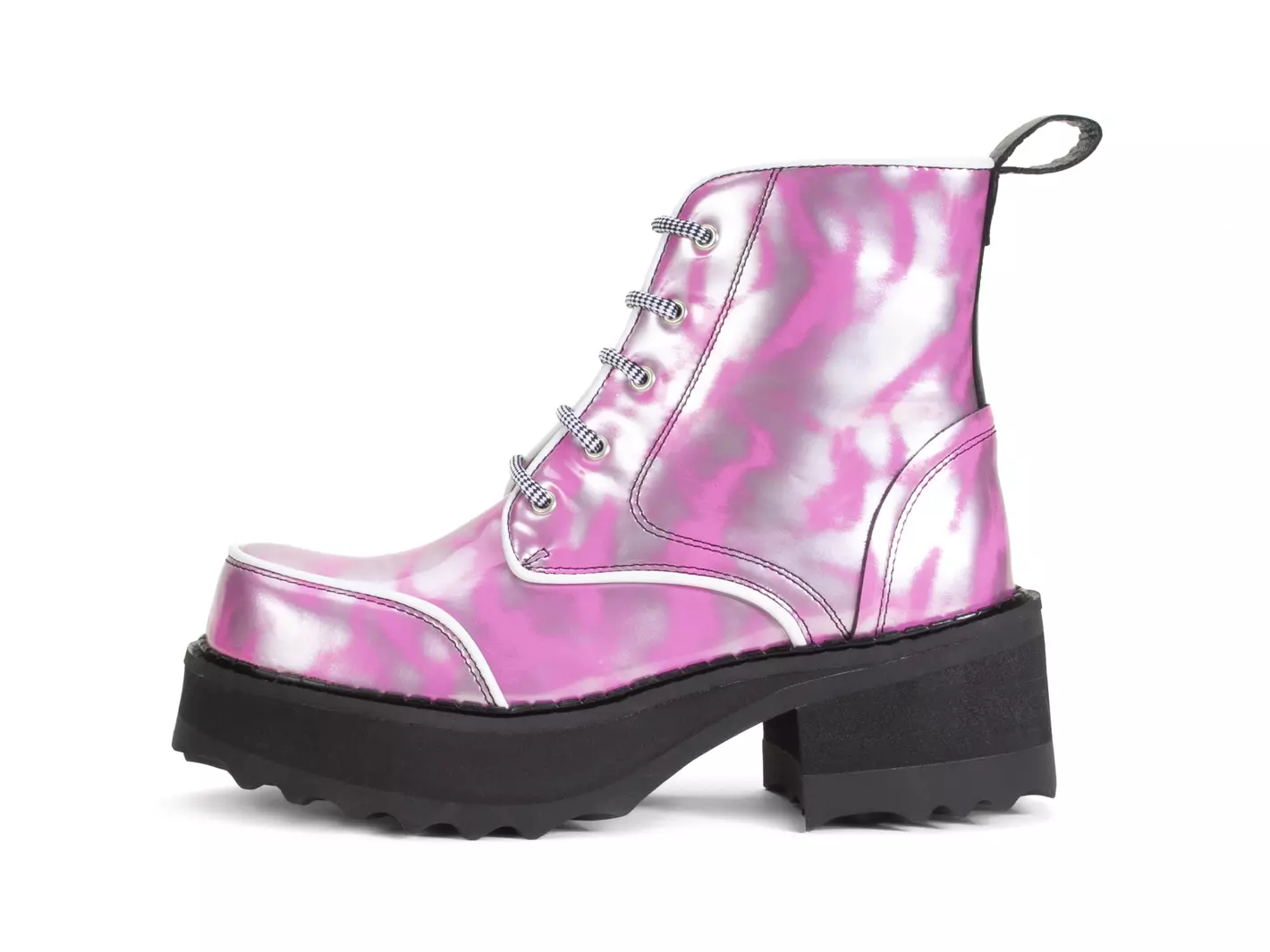 john fluevog Revna Bottine lacée à plateforme