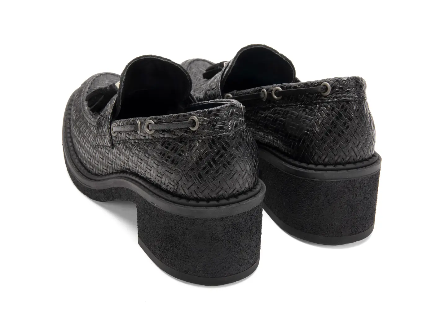 John Fluevog Rover Tassel Loafer Heels