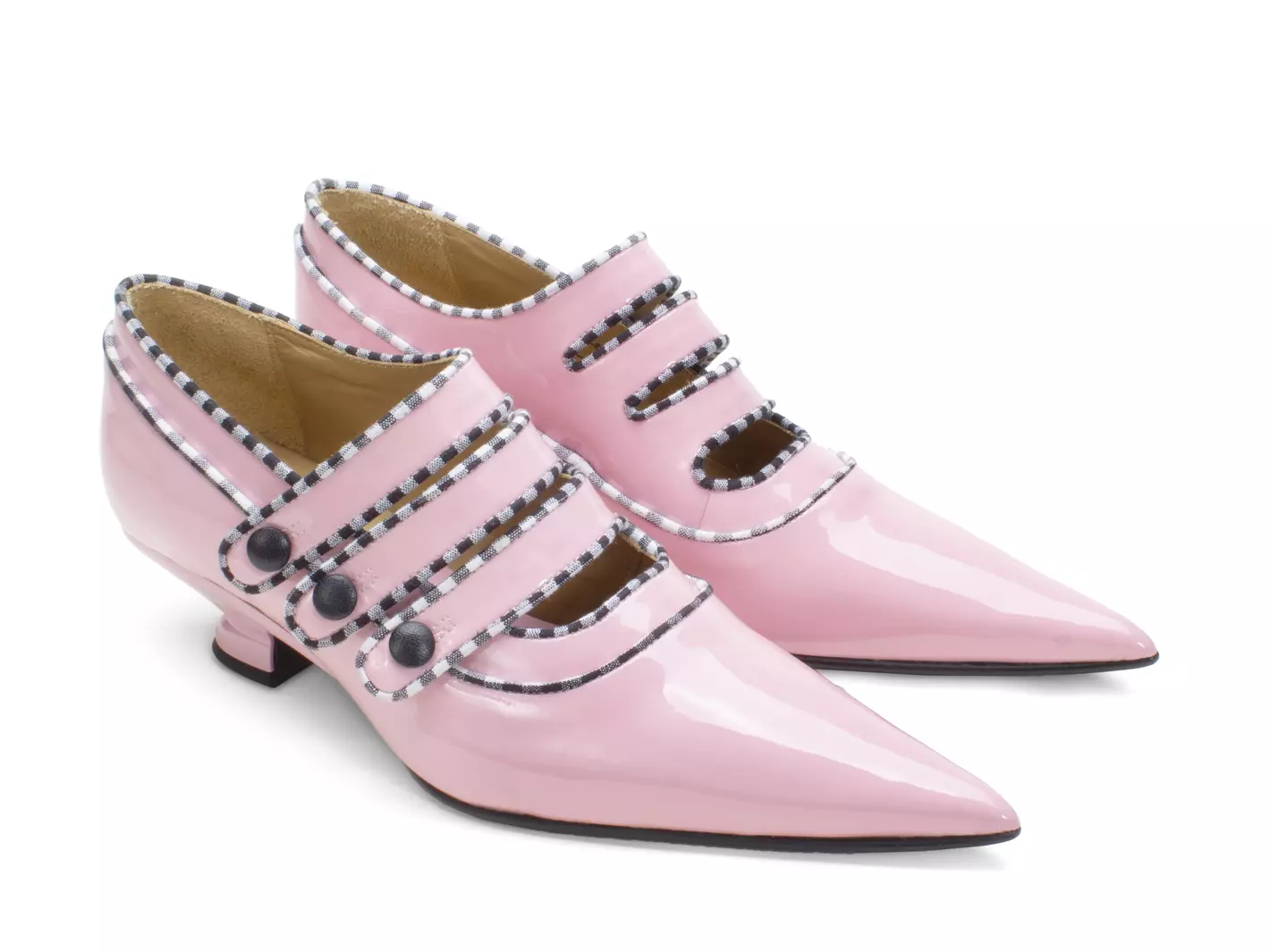 John Fluevog Sheila Escarpin à Trois Brides