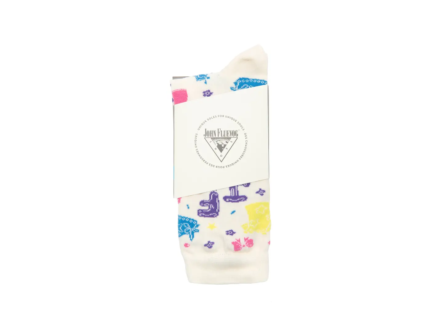 John Fluevog Sidhe Vog Socks Dollhouse Party Socks