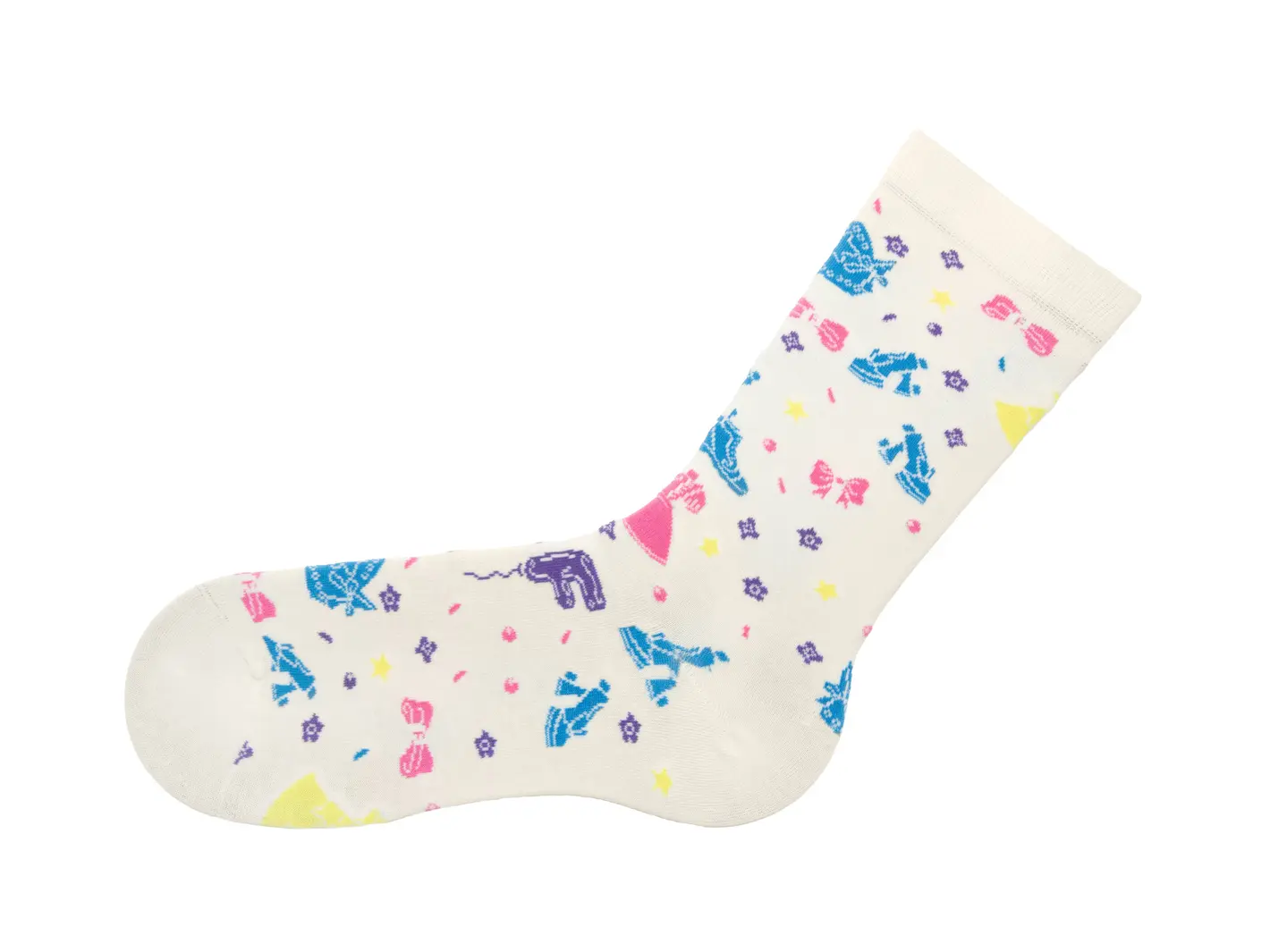 John Fluevog Sidhe Vog Socks Dollhouse Party Socks