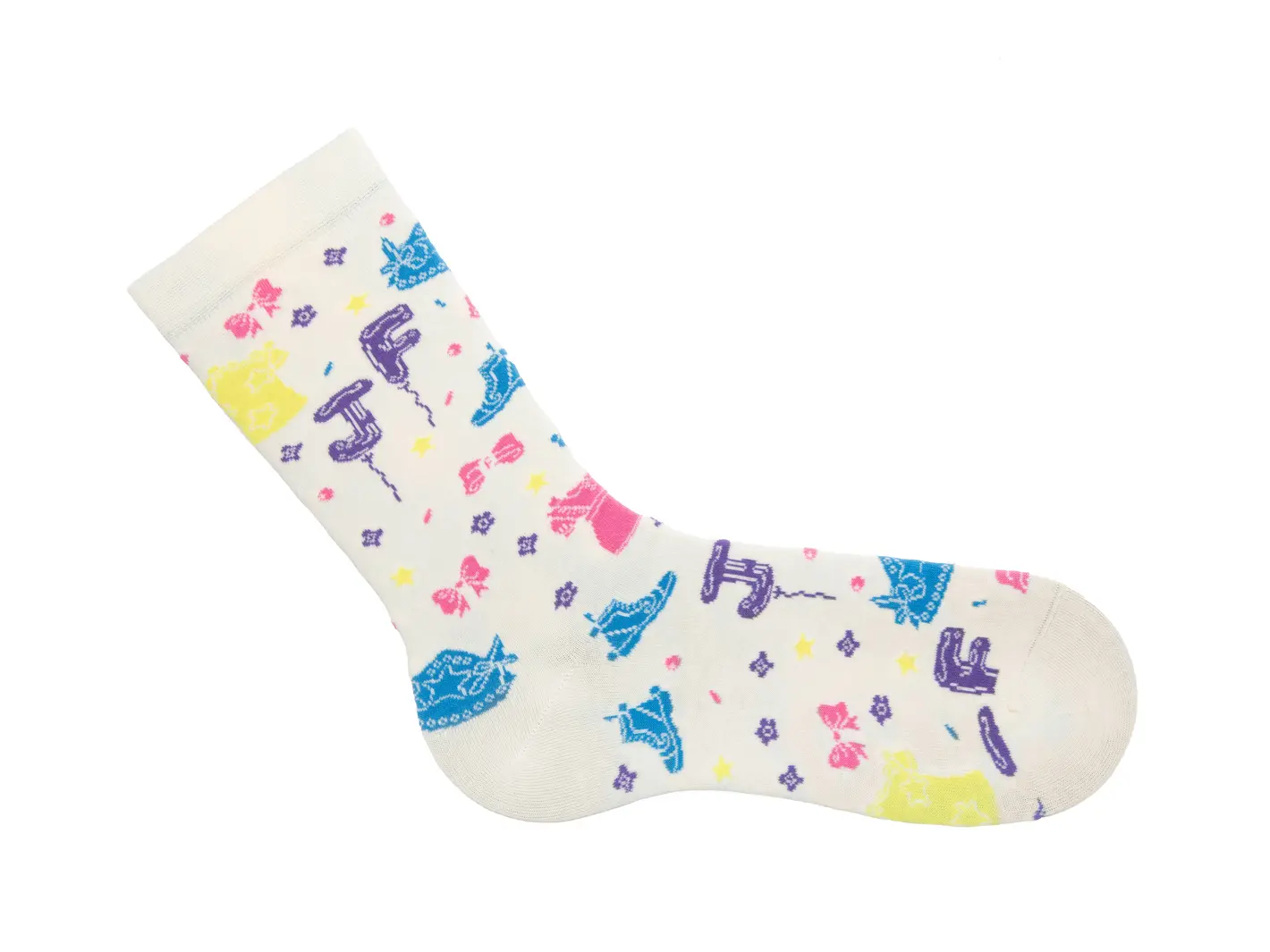 John Fluevog Sidhe Vog Socks Dollhouse Party Socks