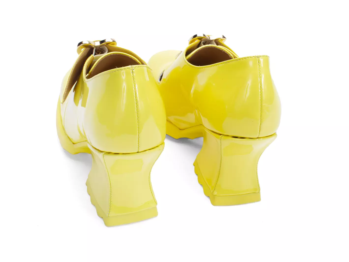 John Fluevog Sosta Talon Charles IX Avec Boucle