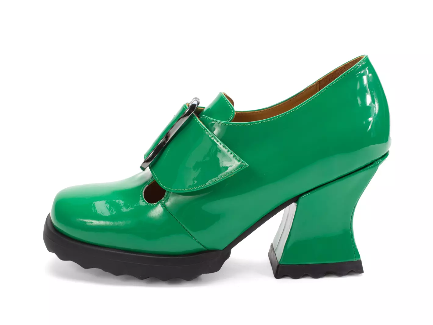 john fluevog Sosta Talon Charles IX avec boucle