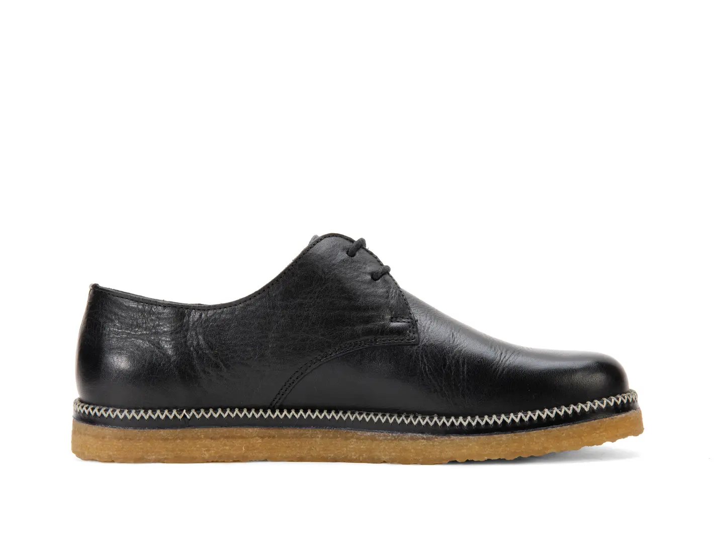 John Fluevog Spud Lace-Up Crepe Sole Shoes
