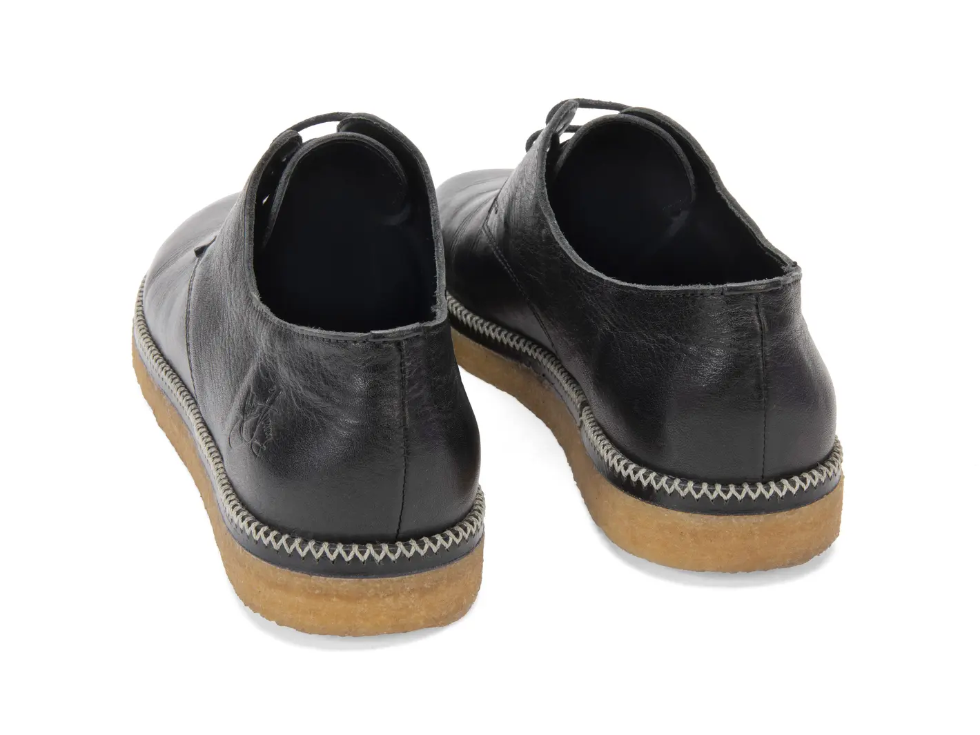 John Fluevog Spud Lace-Up Crepe Sole Shoes