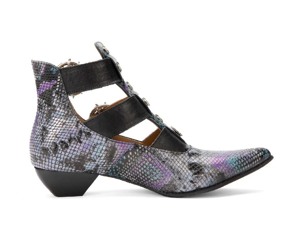 John Fluevog Tammi Rose Bottillon à Courroies