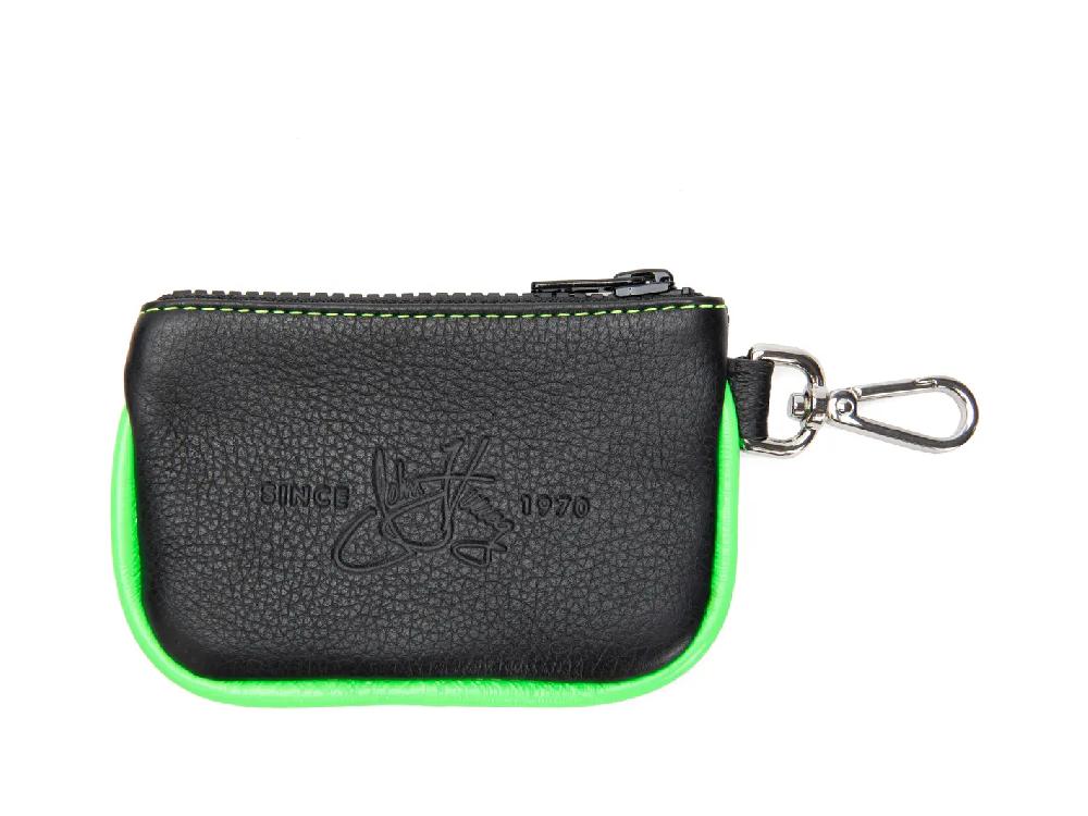 John Fluevog Wobble Zippered Pouch With Clip
