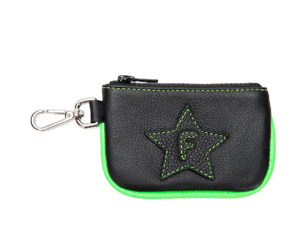 john fluevog Wobble Zippered Pouch With Clip