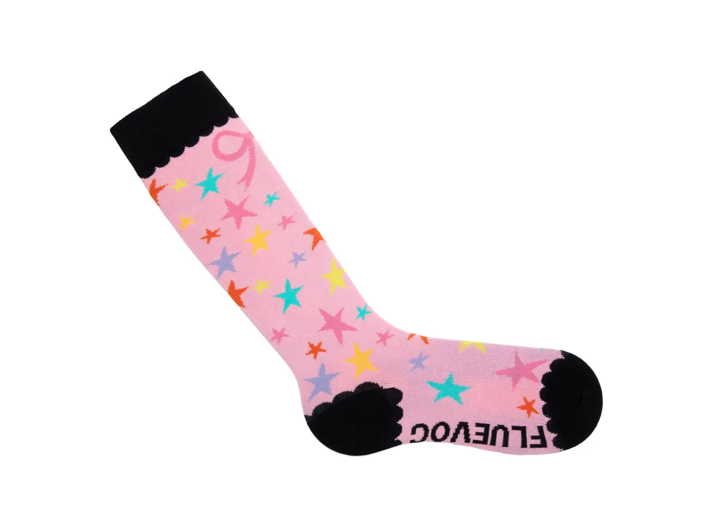 John Fluevog Zeta Knee-High Socks With Bow Design