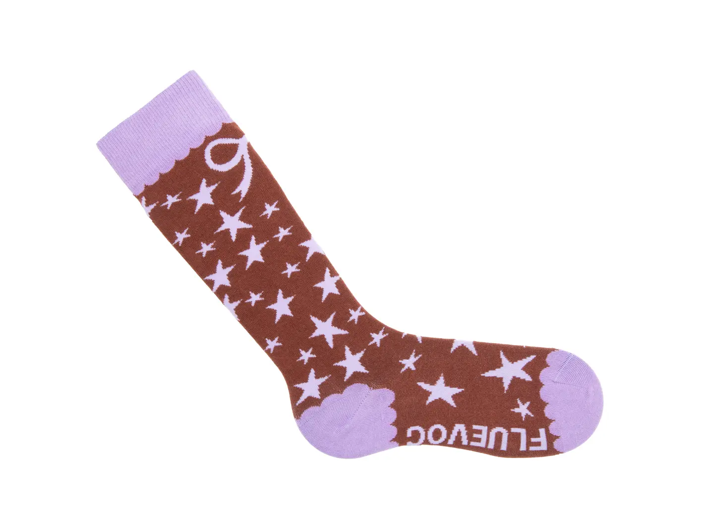 John Fluevog Zeta Knee-High Socks With Bow Design