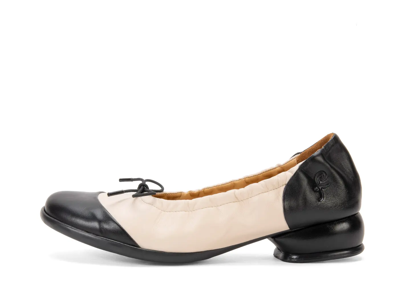 john fluevog Laurene Ballerine confortable à cordelière