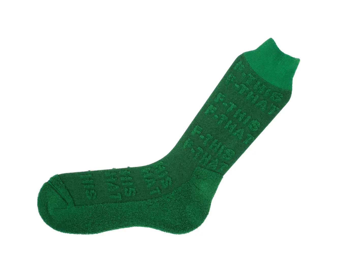 John Fluevog Leo Chaussette à Lettres Texturées En Relief