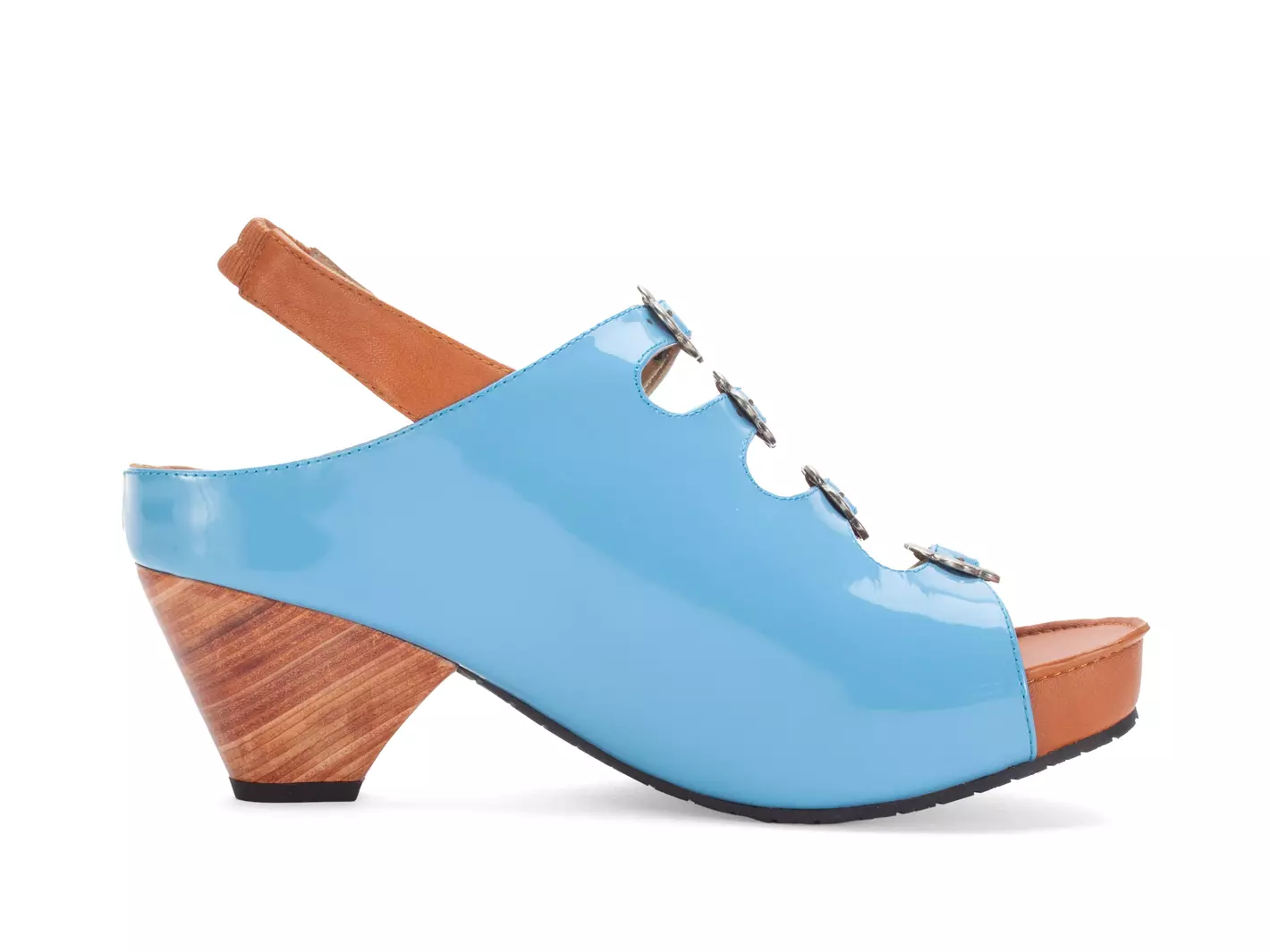 John Fluevog Lexi Chaussure à Bride Arrière Multiboucles