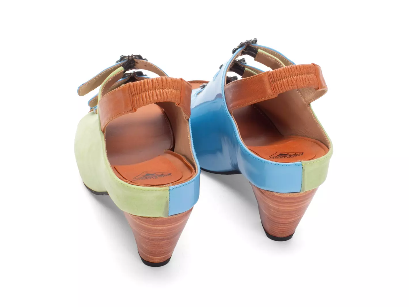 John Fluevog Lexi Chaussure à Bride Arrière Multiboucles