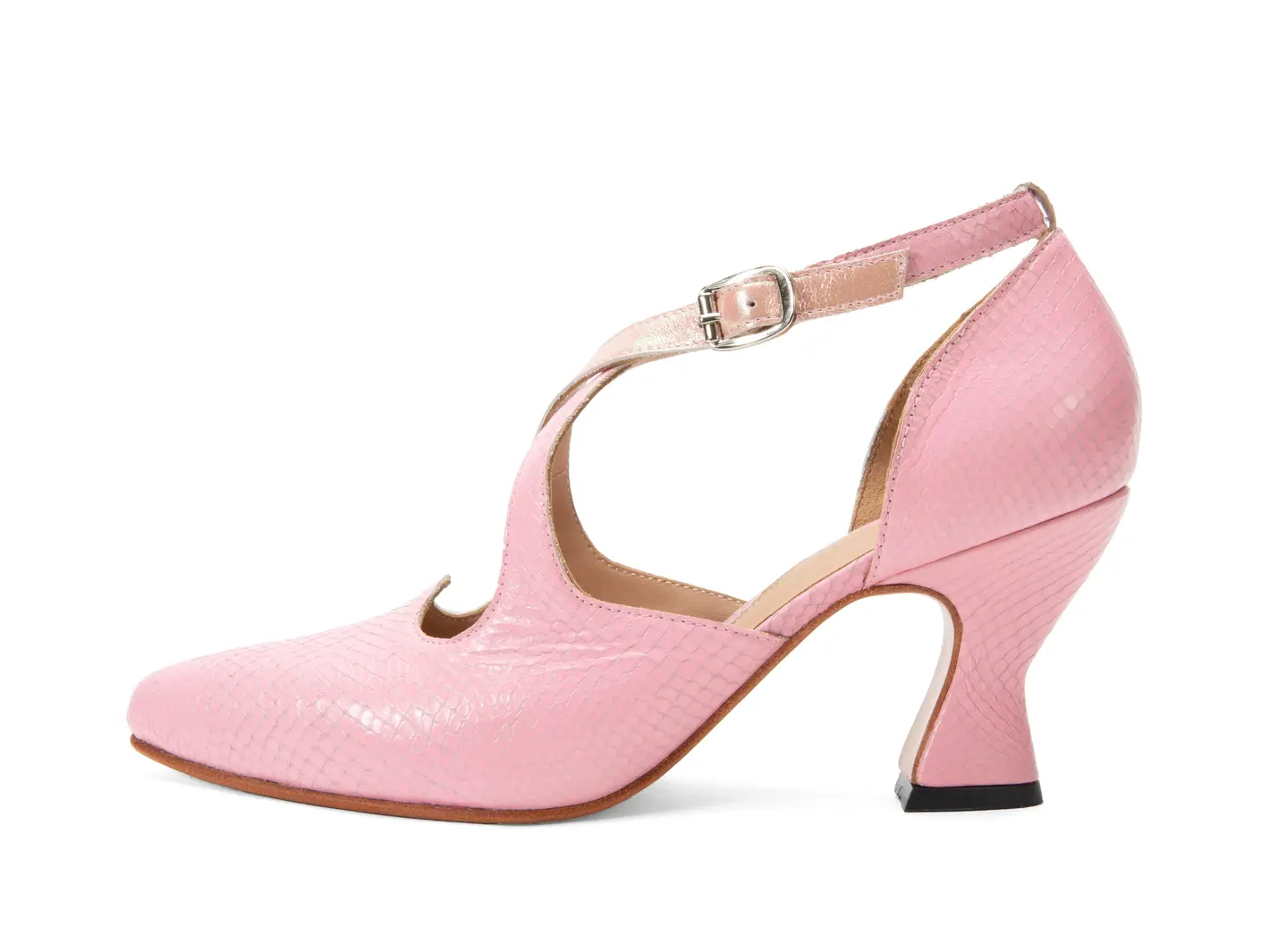 john fluevog Lisa Marie Élégant talon à bride croisée