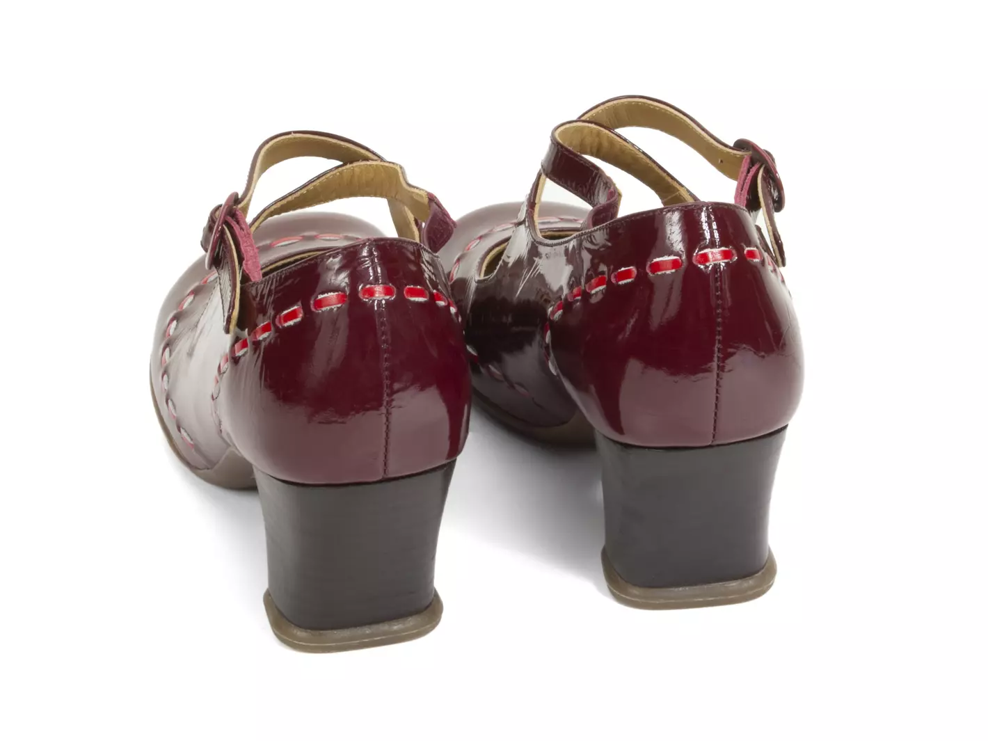 John Fluevog Malibran Talon Charles IX à Courroies Croisées