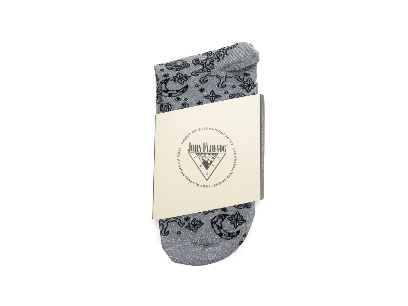 John Fluevog Mittens Vog Socks Celestial Design Socks