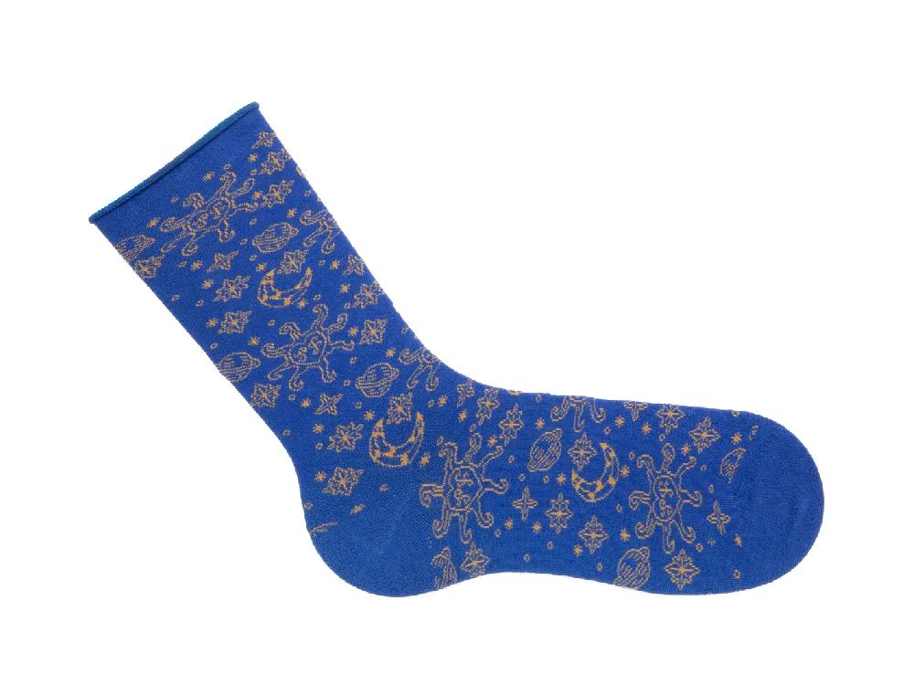 John Fluevog Mittens Vog Socks Celestial Design Socks
