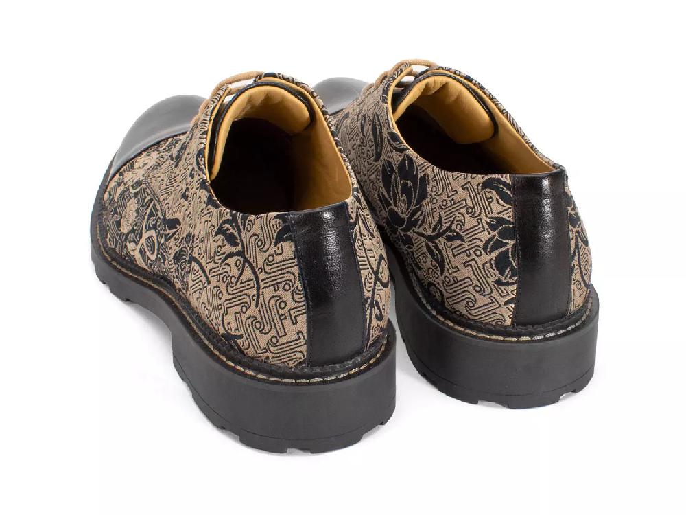 John Fluevog Oakland Derby à Bout Rapporté Classique