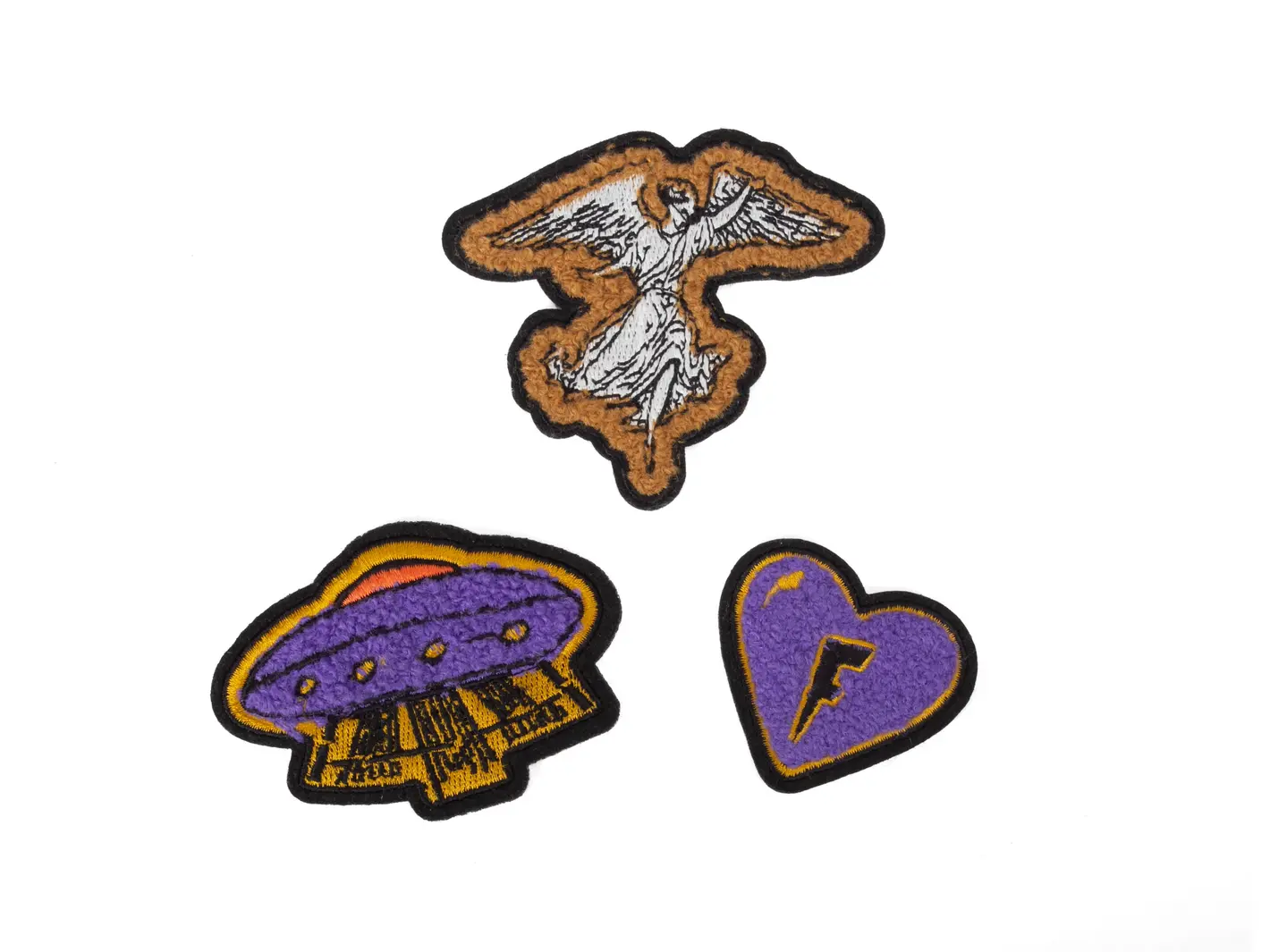 john fluevog Paquet d’écussons George Clinton Écussons thermocollants (ensemble de trois)