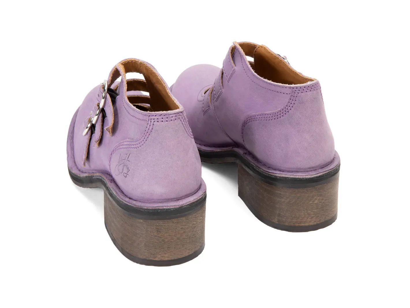 John Fluevog Phantom Chaussure Avec Trois Brides à Boucles