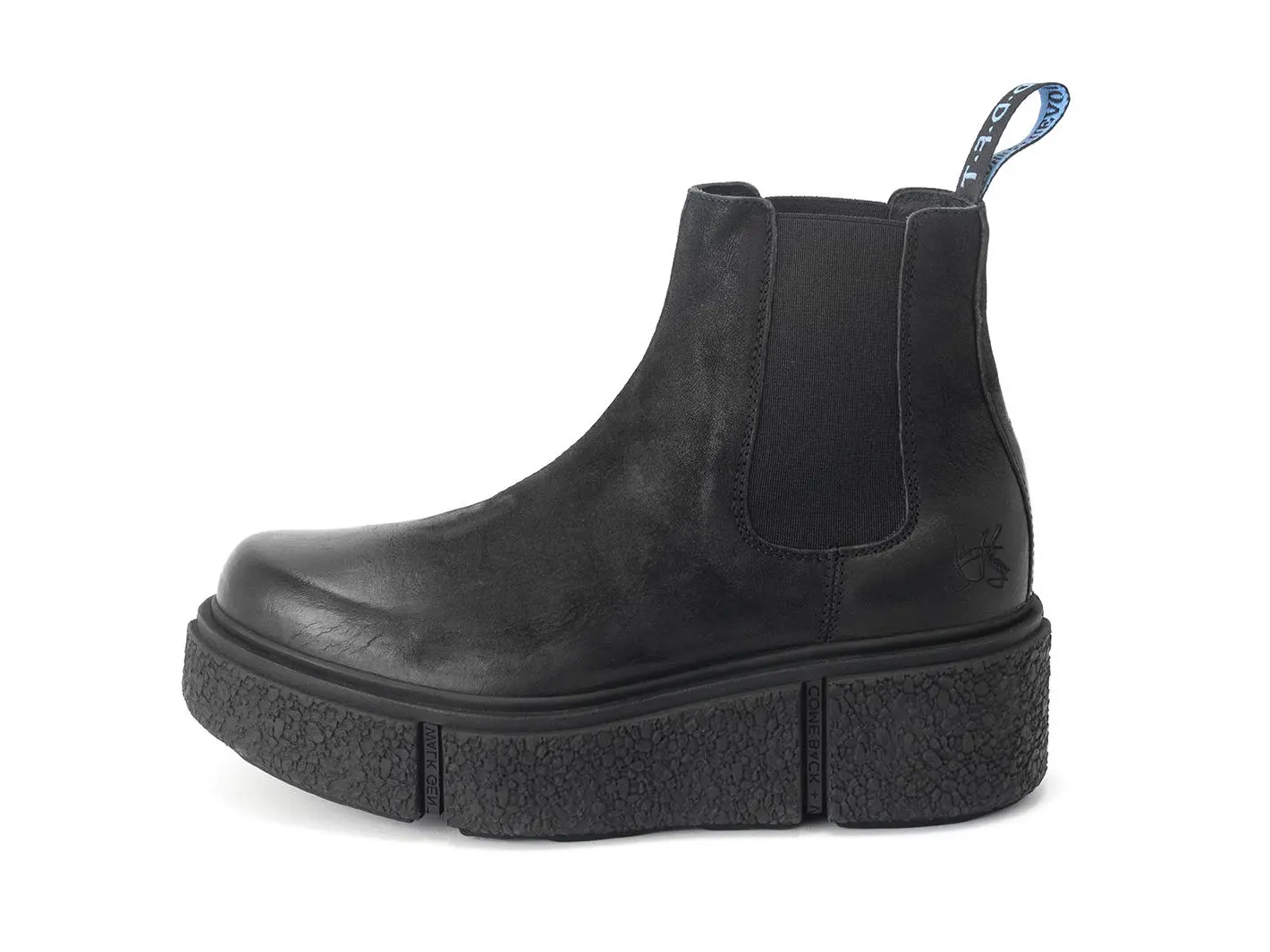 john fluevog Piccolomini Bottillon cambré à plateforme