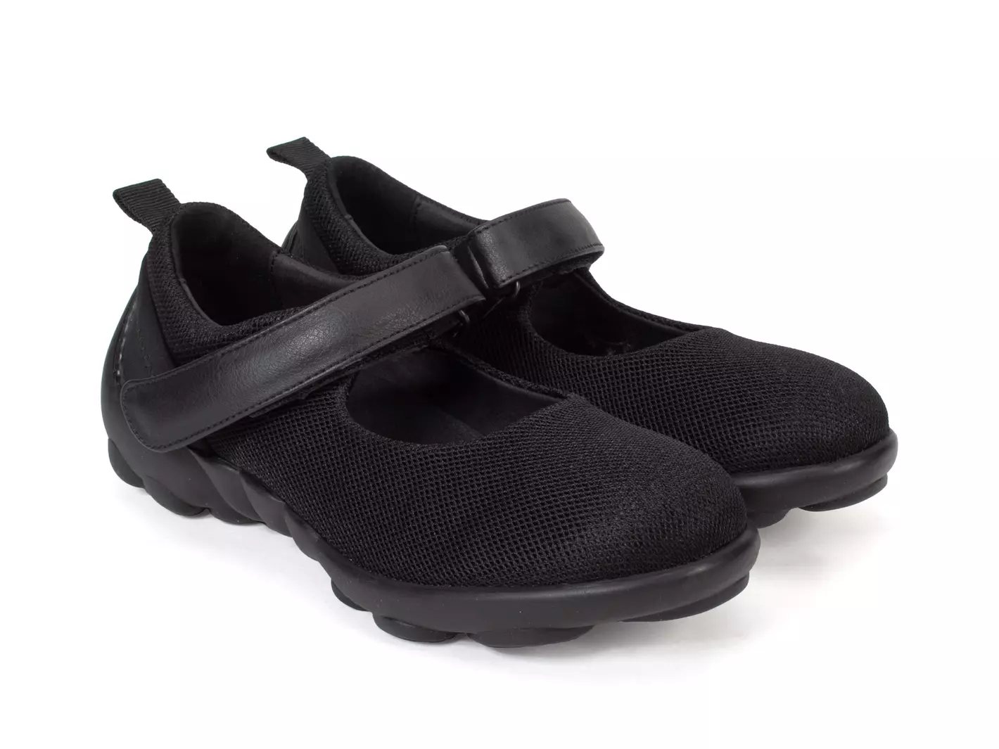 John Fluevog Pilot Charles IX Végane Avec Filet Et Velcro