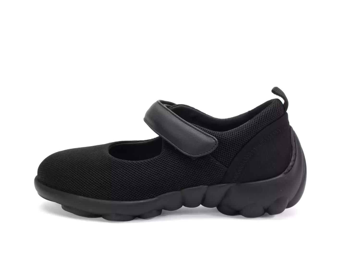 john fluevog Pilot Charles IX végane avec filet et velcro