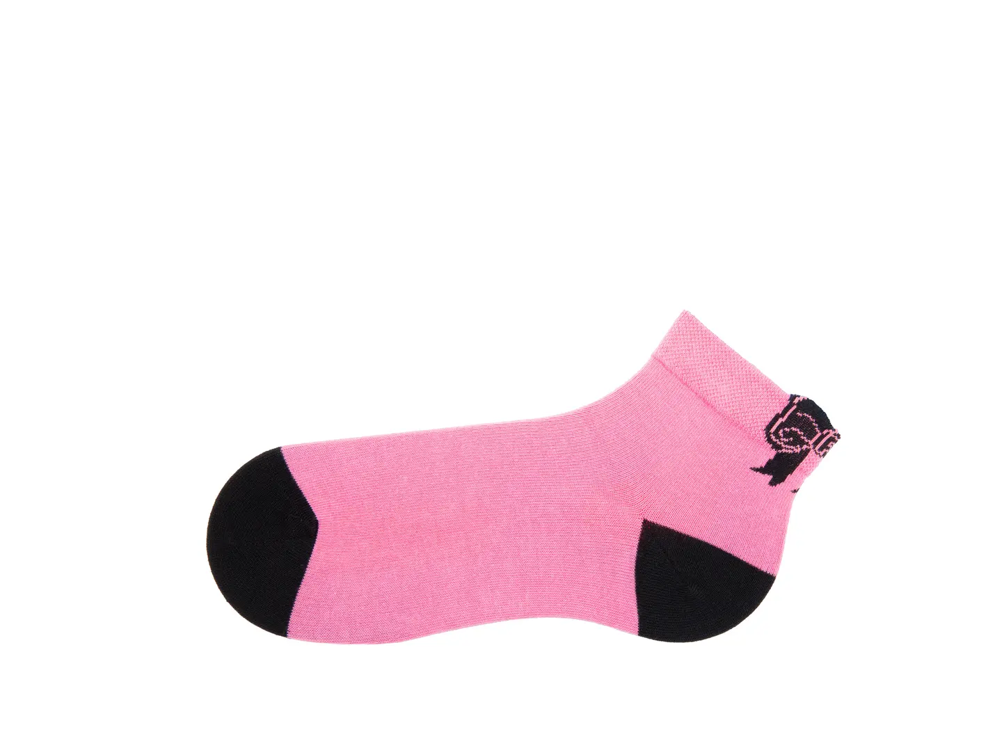 John Fluevog Pishi Vog Socks Socks With Back Bow Design