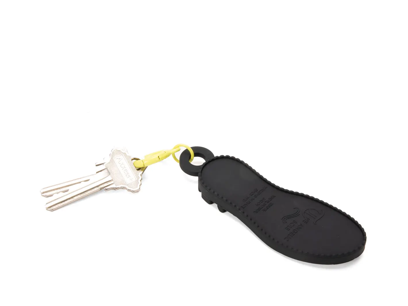 john fluevog Porte-clés semelle Angel Porte-clés en silicone