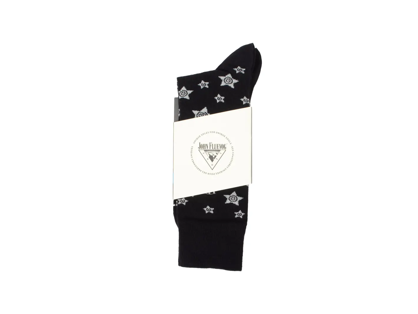 John Fluevog Potato Vog Socks Chaussette Avec étoiles Virevoltantes