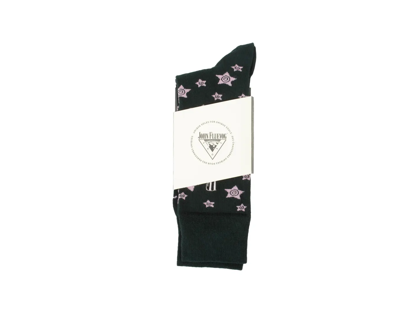 John Fluevog Potato Vog Socks Chaussette Avec étoiles Virevoltantes