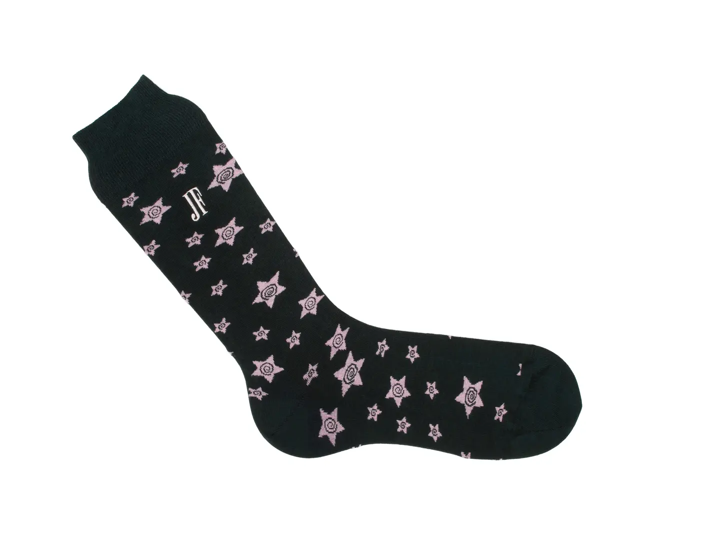 John Fluevog Potato Vog Socks Chaussette Avec étoiles Virevoltantes