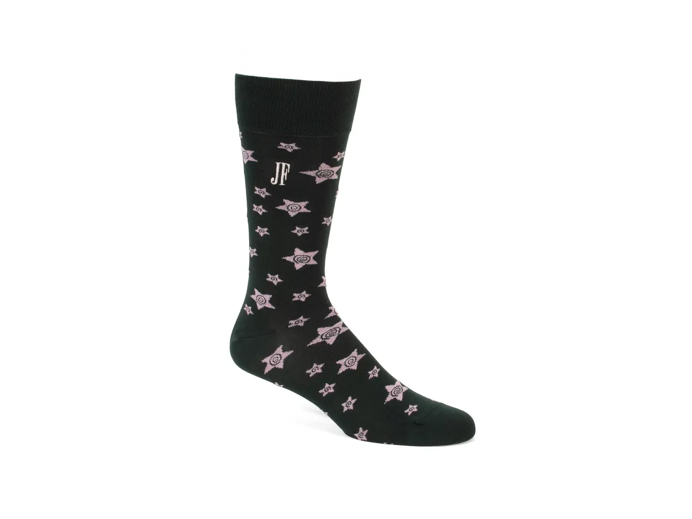 john fluevog Potato Vog Socks Chaussette avec étoiles virevoltantes