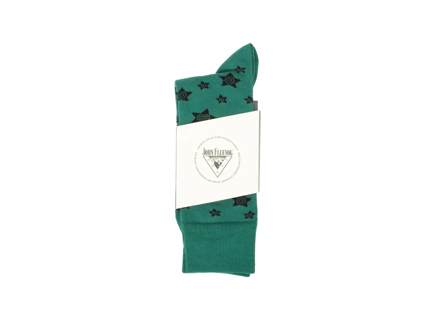 John Fluevog Potato Vog Socks Chaussette Avec étoiles Virevoltantes