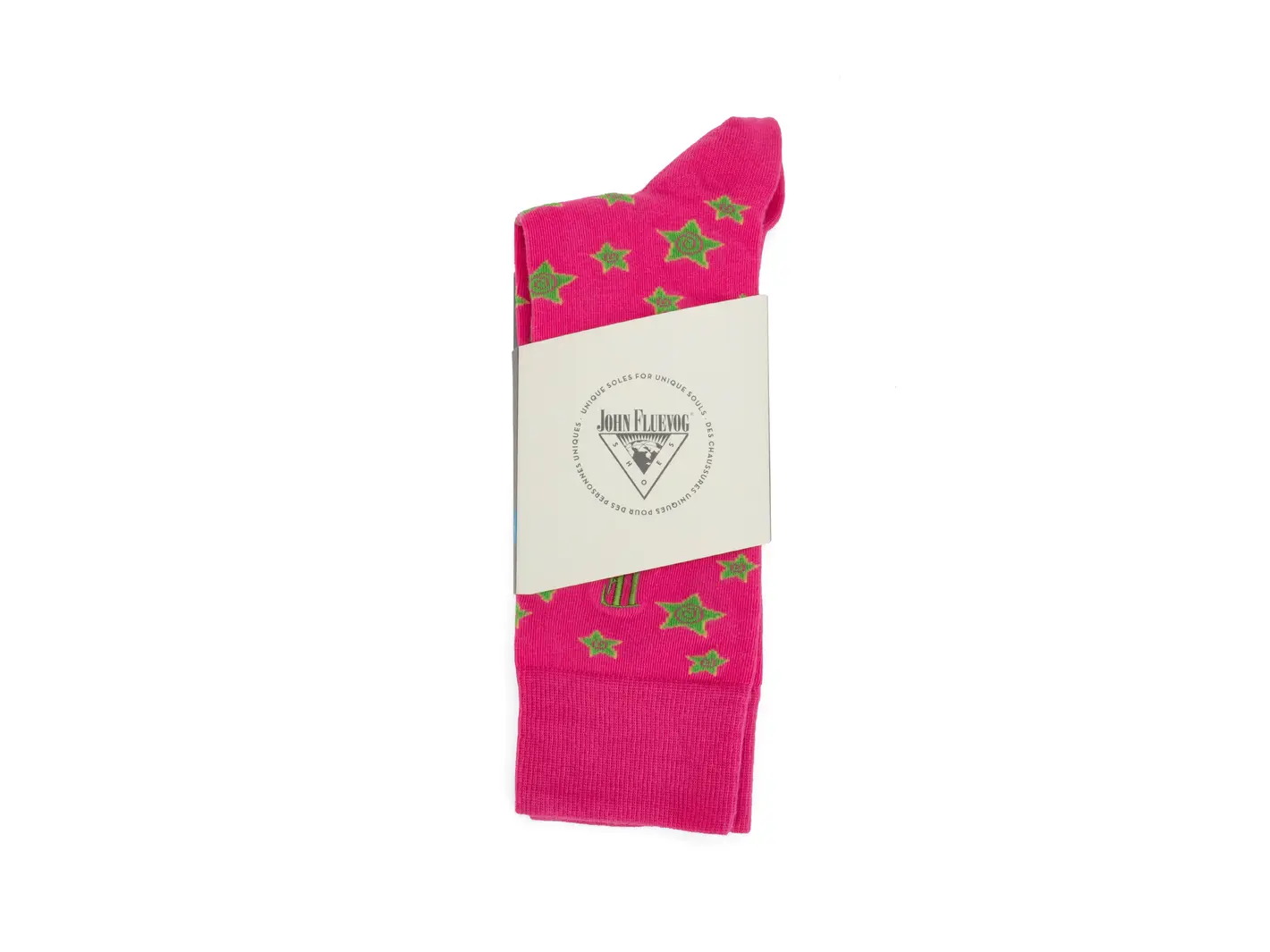 John Fluevog Potato Vog Socks Chaussette Avec étoiles Virevoltantes