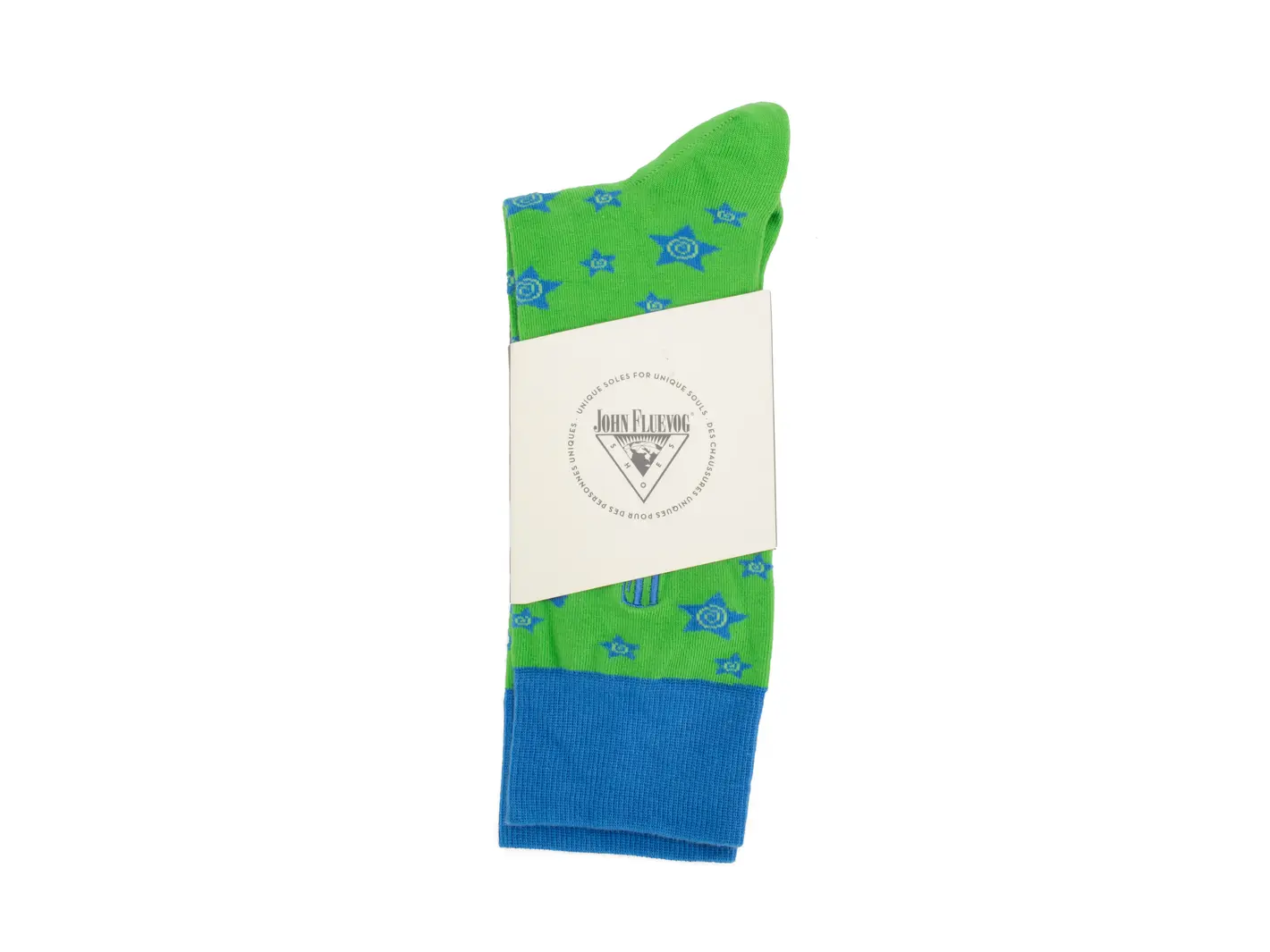 John Fluevog Potato Vog Socks Chaussette Avec étoiles Virevoltantes