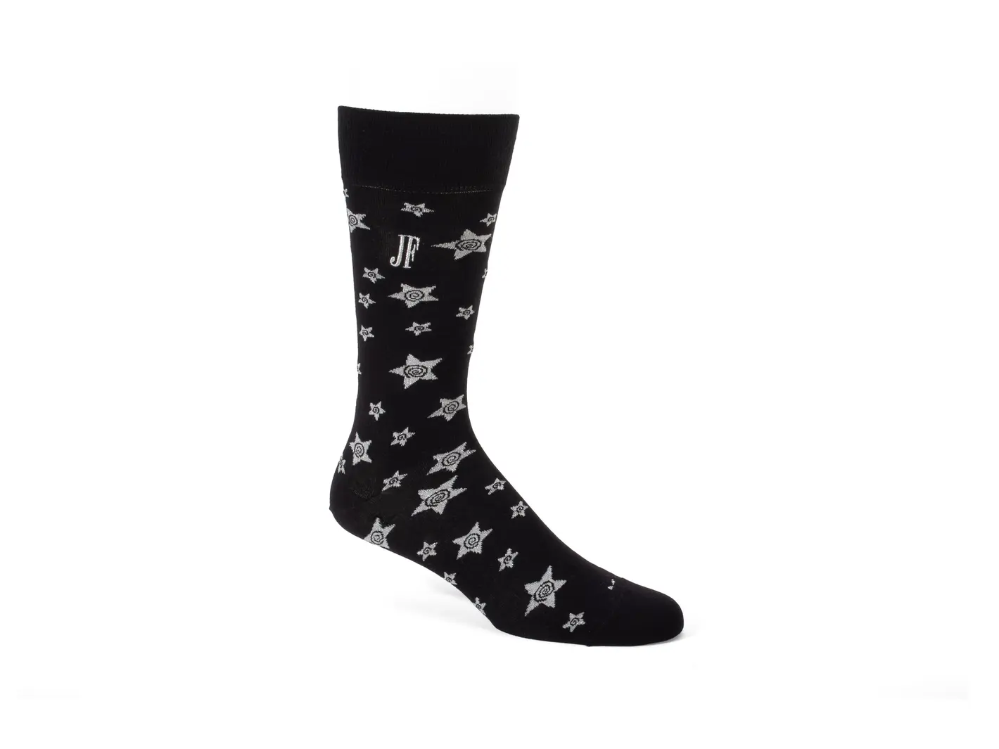 john fluevog Potato Vog Socks Chaussette avec étoiles virevoltantes