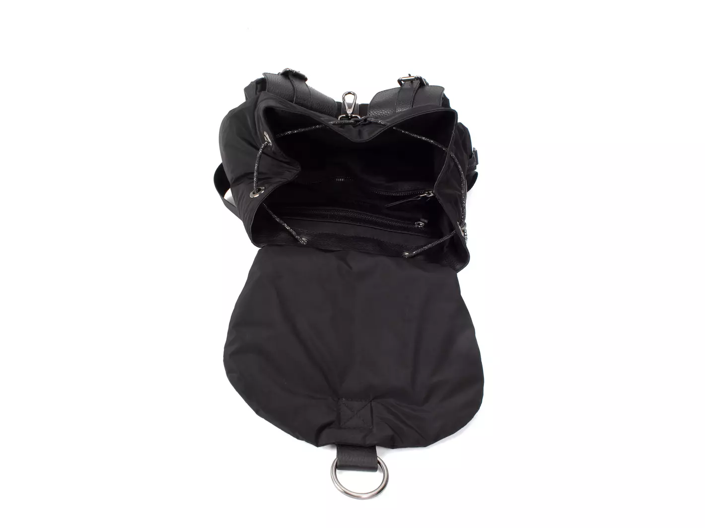 John Fluevog Punk Love Mandy Sac à Dos Avec Anneaux En Métal